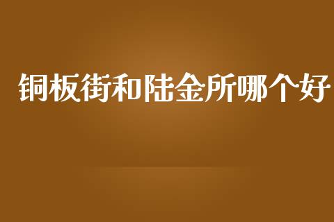 铜板街和陆金所哪个好_https://www.apanben.com_在线喊单_第1张