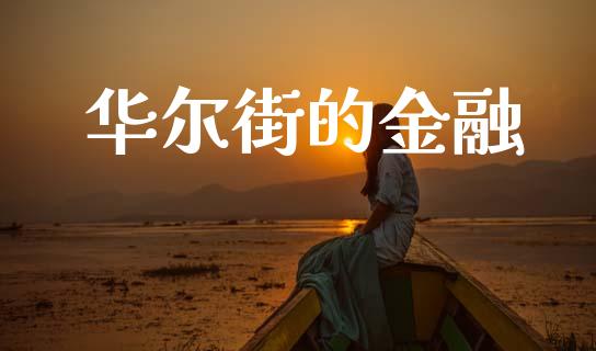 华尔街的金融_https://www.apanben.com_在线喊单_第1张
