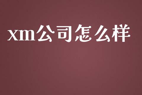 xm公司怎么样_https://www.apanben.com_国际期货_第1张