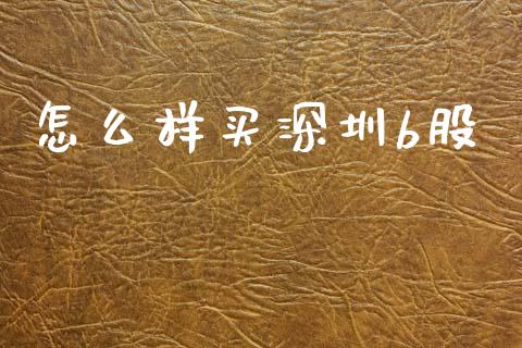 怎么样买深圳b股_https://www.apanben.com_股票怎么玩_第1张