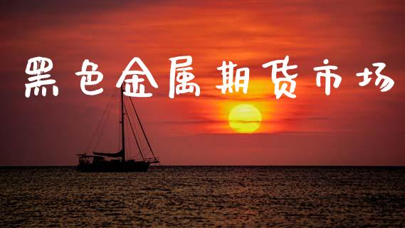 黑色金属期货市场_https://www.apanben.com_财经资讯_第1张