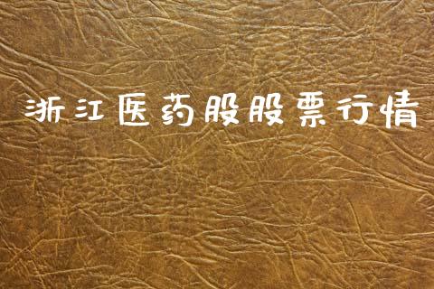 浙江医药股股票行情_https://www.apanben.com_股票怎么玩_第1张