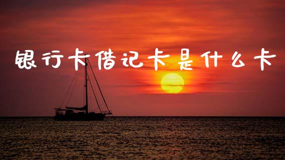 银行卡借记卡是什么卡_https://www.apanben.com_在线喊单_第1张