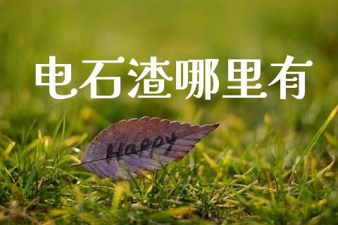 电石渣哪里有_https://www.apanben.com_期货学院_第1张