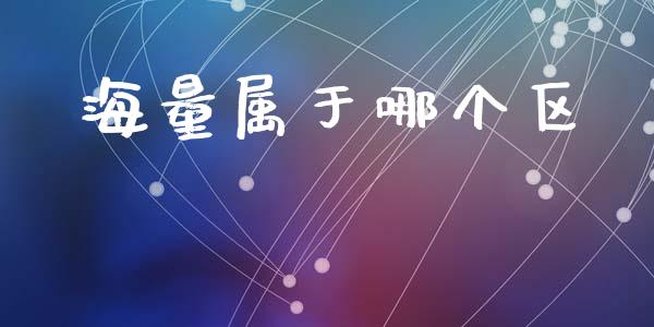 海量属于哪个区_https://www.apanben.com_国际期货_第1张
