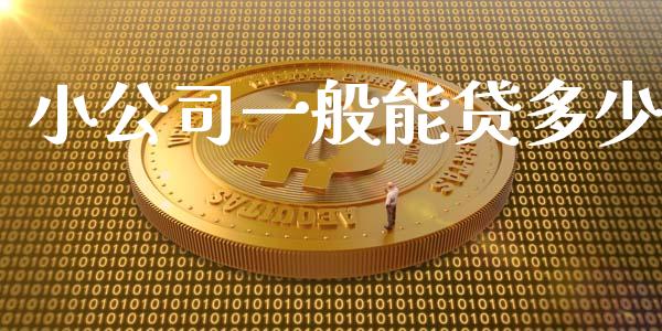小公司一般能贷多少_https://www.apanben.com_国际期货_第1张