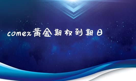 comex黄金期权到期日_https://www.apanben.com_股市分析_第1张