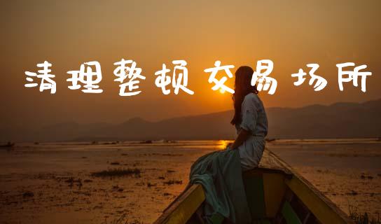 清理整顿交易场所_https://www.apanben.com_股票怎么玩_第1张