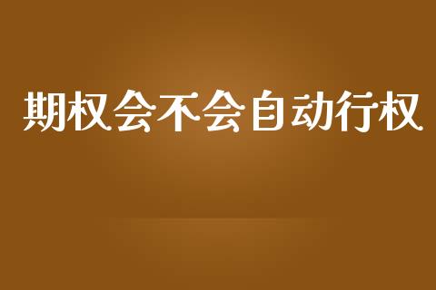 期权会不会自动行权_https://www.apanben.com_股市指导_第1张
