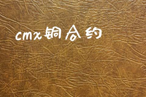 cmx铜合约_https://www.apanben.com_期货学院_第1张