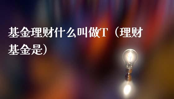 基金理财什么叫做T（理财基金是）_https://www.apanben.com_国际财经_第1张