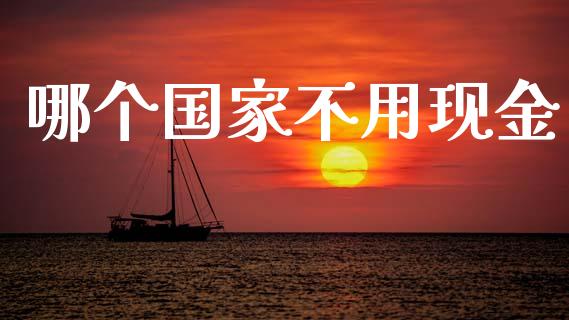 哪个国家不用现金_https://www.apanben.com_在线喊单_第1张