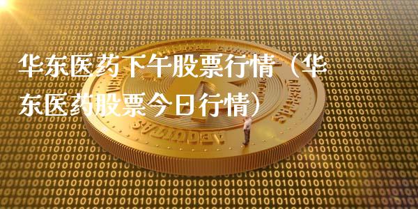 华东医药下午股票行情（华东医药股票今日行情）_https://www.apanben.com_股市指导_第1张