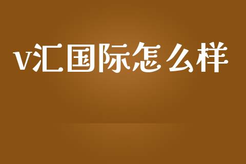 v汇国际怎么样_https://www.apanben.com_期货学院_第1张