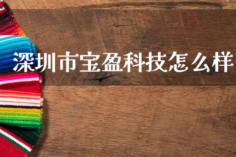 深圳市宝盈科技怎么样_https://www.apanben.com_在线喊单_第1张