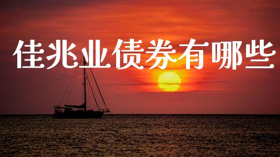 佳兆业债券有哪些_https://www.apanben.com_国际期货_第1张