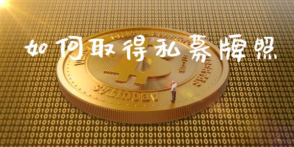 如何取得私募牌照_https://www.apanben.com_财经资讯_第1张