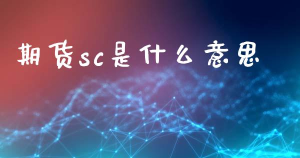 期货sc是什么意思_https://www.apanben.com_期货学院_第1张