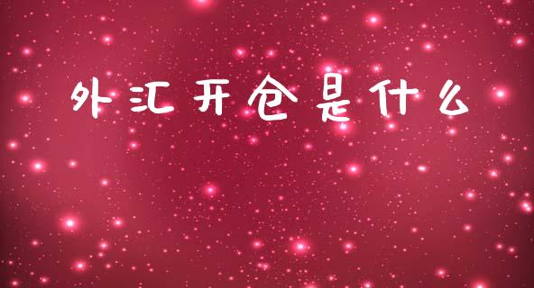 外汇开仓是什么_https://www.apanben.com_股票怎么玩_第1张