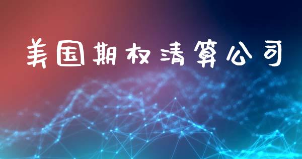 美国期权清算公司_https://www.apanben.com_股市指导_第1张