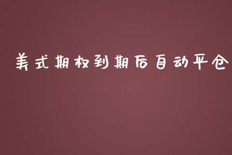 美式期权到期后自动平仓_https://www.apanben.com_在线喊单_第1张