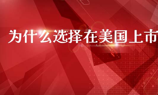 为什么选择在美国上市_https://www.apanben.com_国际期货_第1张