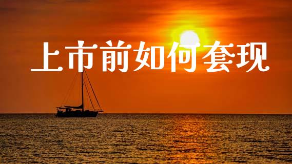 上市前如何套现_https://www.apanben.com_国际期货_第1张