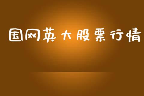 国网英大股票行情_https://www.apanben.com_股市指导_第1张
