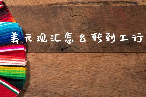 美元现汇怎么转到工行_https://www.apanben.com_国际财经_第1张