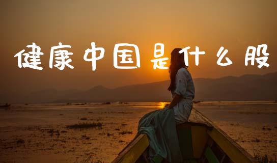 健康中国是什么股_https://www.apanben.com_国际财经_第1张