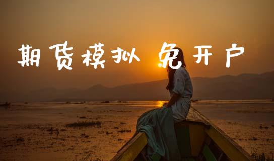 期货模拟 免开户_https://www.apanben.com_国际财经_第1张