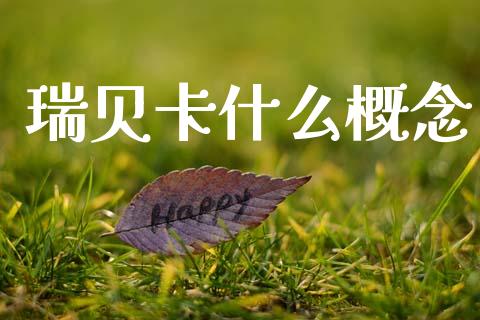 瑞贝卡什么概念_https://www.apanben.com_期货学院_第1张