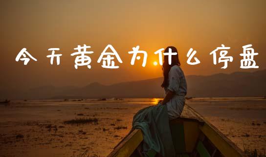 今天黄金为什么停盘_https://www.apanben.com_国际财经_第1张