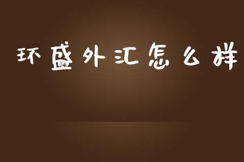 环盛外汇怎么样_https://www.apanben.com_财经资讯_第1张