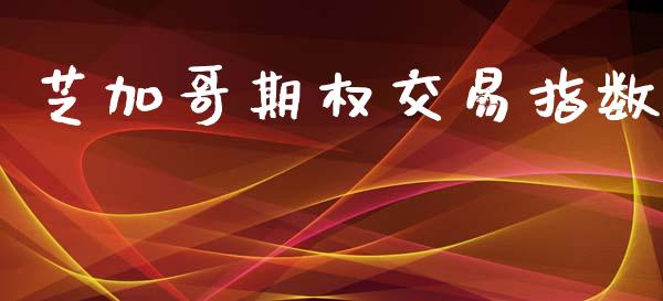 芝加哥期权交易指数_https://www.apanben.com_股票怎么玩_第1张