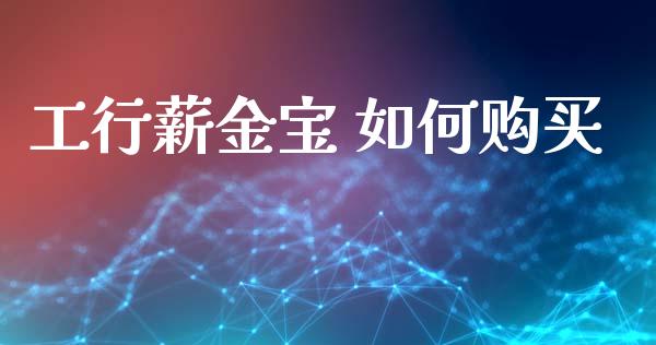 工行薪金宝 如何购买_https://www.apanben.com_财经资讯_第1张