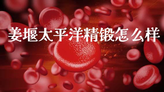 姜堰太平洋精锻怎么样_https://www.apanben.com_国际财经_第1张