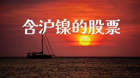 含沪镍的股票_https://www.apanben.com_财经资讯_第1张