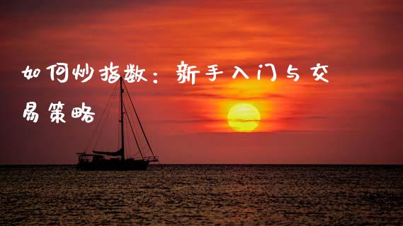 如何炒指数：新手入门与交易策略_https://www.apanben.com_股票怎么玩_第1张