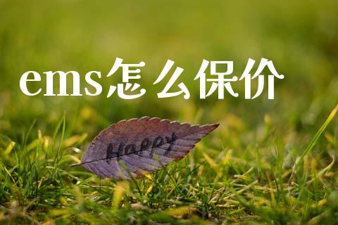 ems怎么保价_https://www.apanben.com_股市指导_第1张