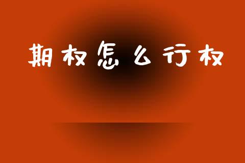 期权怎么行权_https://www.apanben.com_国际期货_第1张