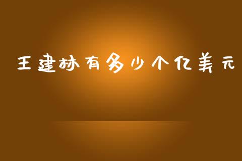王建林有多少个亿美元_https://www.apanben.com_股票怎么玩_第1张