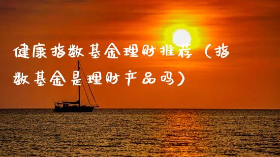 健康指数基金理财推荐（指数基金是理财产品吗）_https://www.apanben.com_财经资讯_第1张