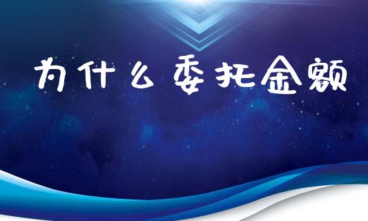 为什么委托金额_https://www.apanben.com_财经资讯_第1张
