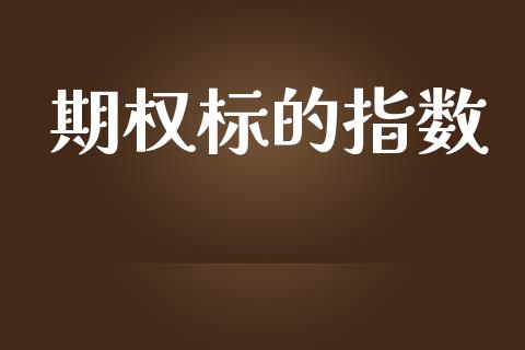 期权标的指数_https://www.apanben.com_期货学院_第1张