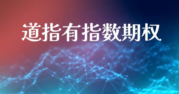 道指有指数期权_https://www.apanben.com_国际期货_第1张
