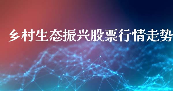 乡村生态振兴股票行情走势_https://www.apanben.com_股票怎么玩_第1张