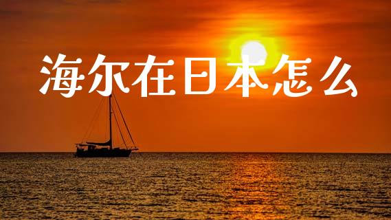 海尔在日本怎么_https://www.apanben.com_在线喊单_第1张