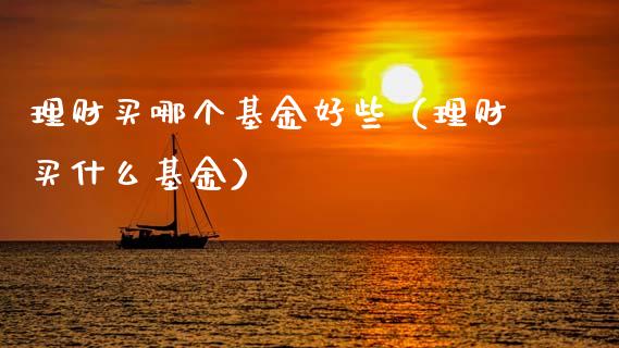 理财买哪个基金好些（理财买什么基金）_https://www.apanben.com_财经资讯_第1张