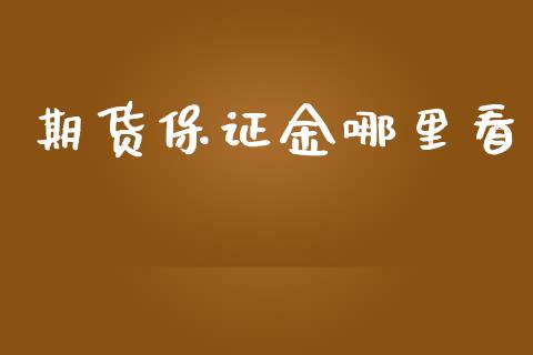 期货保证金哪里看_https://www.apanben.com_期货学院_第1张